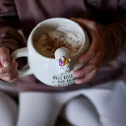 Pets Friends Unicorn Krus, White, 35 cl