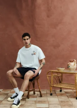 Philip Badeshorts, Blue, XXL