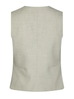 Philippe Melange Vest, Stone Melange, 40
