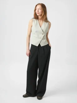 Philippe Melange Vest, Stone Melange, 40