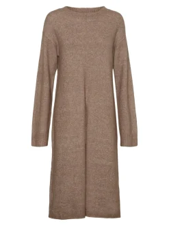 Phillis Strikkjole, Brown Lentil, XS