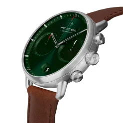 Pioneer PI42SILEBRGS Herreur, Stål, 42 mm