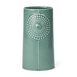 Pipanella Dot Oval Vase, Spruce