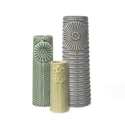 Pipanella Flock 3-pak Vase, Nordic Fjord