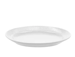 Plissé Serveringsfad, White, 19x28 cm