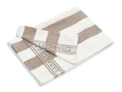 Pllivuyt Viskestykke, Hvid/ Fungi, 60x90 cm