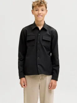 Point Commute Travel Skjorte, Black, 140 cm