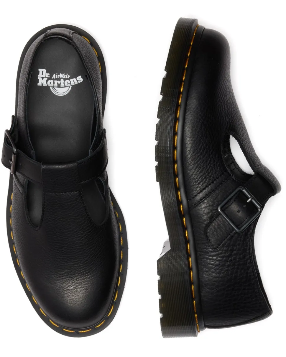 Polley Sko, Black, 43