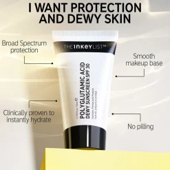 Polyglutamic Acid Dewy Sunscreen, SPF 30, 50 ml