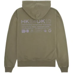 Pope HKDK Hættetrøje, Army Green, S