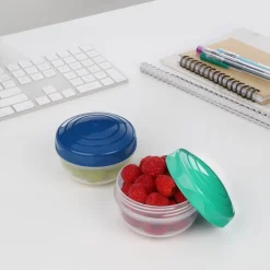 Portion Pod To Go 2-pak Opbevaringsbøtte, Multi, 210 ml