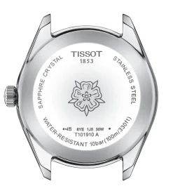 PR 100 Sport Chic T101.910.11.116.00 Dameur, Steel/White, 36 mm