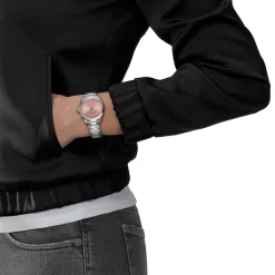 PR 100 T150.210.11.331.00 Dameur, Steel/Pink, 34 mm