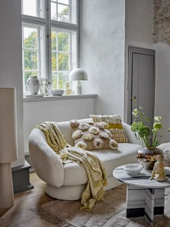 Pratello Plaid, Yellow, 130x155 cm