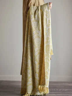 Pratello Plaid, Yellow, 130x155 cm