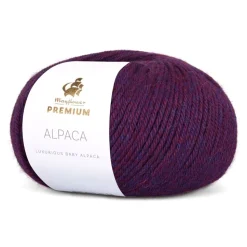 Premium Alpaca Garn, 017 Astrantia, 50 g