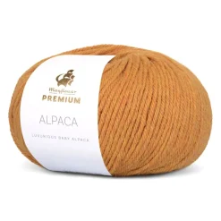 Premium Alpaca Garn, 022 Gurkemeje, 50 g