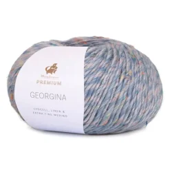 Premium Georgina Garn, 005 Himmelblå, 50 g