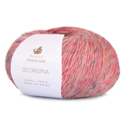 Premium Georgina Garn, 012 Pink, 50 g