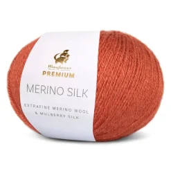 Premium Merino Silk Garn, 016 Rav, 25 g