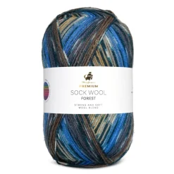 Premium Sock Wool Forest Garn, 006 Tongass, 100 g