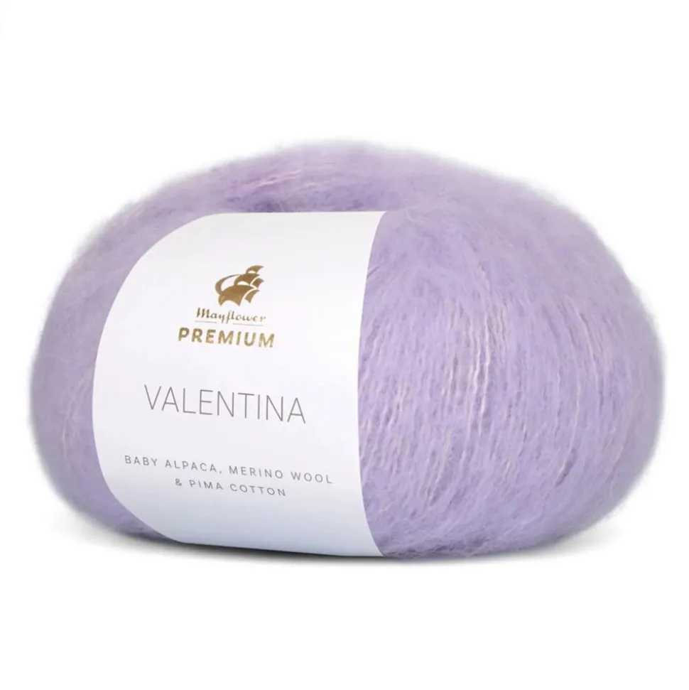 Premium Valentina Garn, 009 Blåregn, 50 g