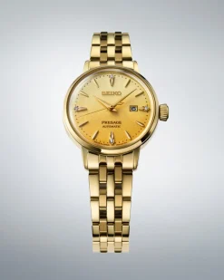Presage SRE018J1 Dameur, Gold Plated, 30 mm
