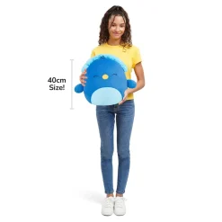 Priscilla Påfugle Bamse, Blå