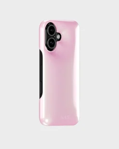 Puffy Iphone 16 Cover, Glazed Pink