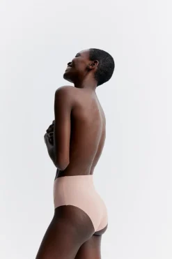 Pulpies Cheeky Højtaljede Trusser, Blush, M/L