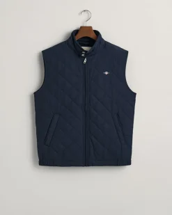 Quiltet Windcheater Vest, Evening Blue, L