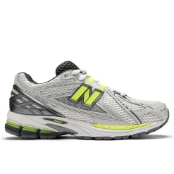 1906R Sneakers, Light Silver Metallic/Alkaline Green, 44.5