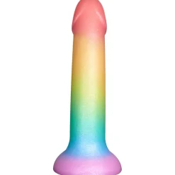 Rainbow Silikone Dildo