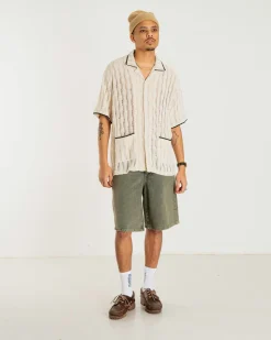 Rami Dirt Shorts, Dark Green, 30