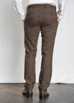 Rapallo Classic Fit Habitbukser, Brown, 54