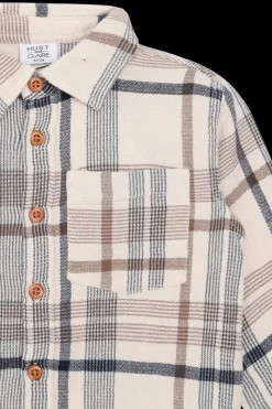 Ravn Skjorte, Kit, 104 cm