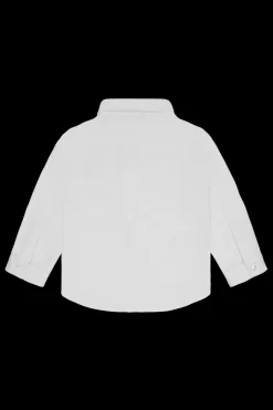 Ravn Solid Skjorte, White, 128 cm