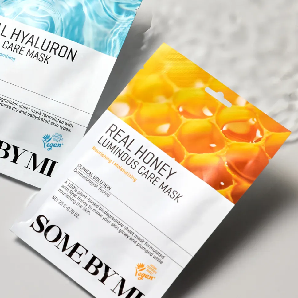 Real Honey Luminous Care Mask, 1 stk