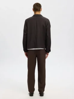 Reg-Jude Woll Blend Hybridblazer, Chocolate Torte, 50