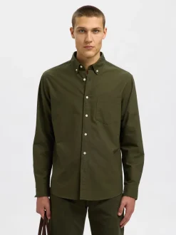 Regrick Skjorte, Forest Night Mixed W. Kalamata, M