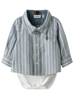 Rekid Skjortebody, Flint Stone, 80 cm