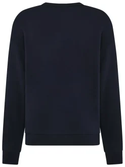 Relaxed Printed Crew Neck Sweatshirt, Night Sky, XXL