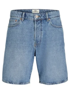 Relaxed Royal Shorts, Light Blue Denim, XXL