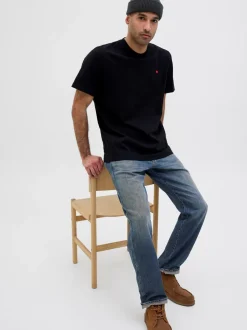 Relaxed Royal Worker 580 Jeans, Dark Blue Denim, W34/34