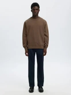 Relaxluke Crew Neck Sweatshirt, Chocolate Chip, XL