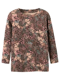 Resa Bluse, Chocolate Brown, 110 cm