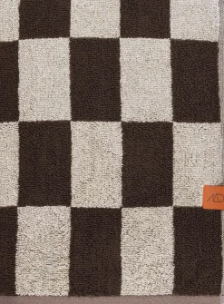 Retro Håndklæde, Chocolate, 70x133 cm