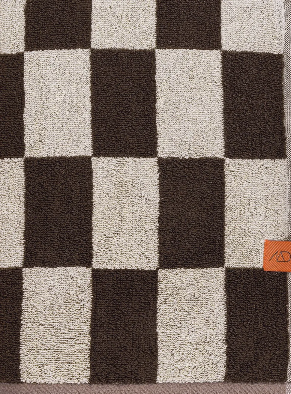 Retro Håndklæde, Chocolate, 70x133 cm