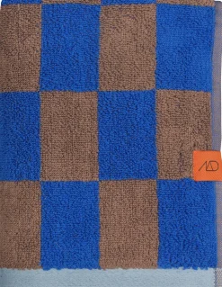 Retro Håndklæde, Kobolt, 50x90 cm