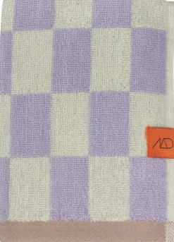 Retro 2-pak Håndklæde, Lilla, 40x55 cm